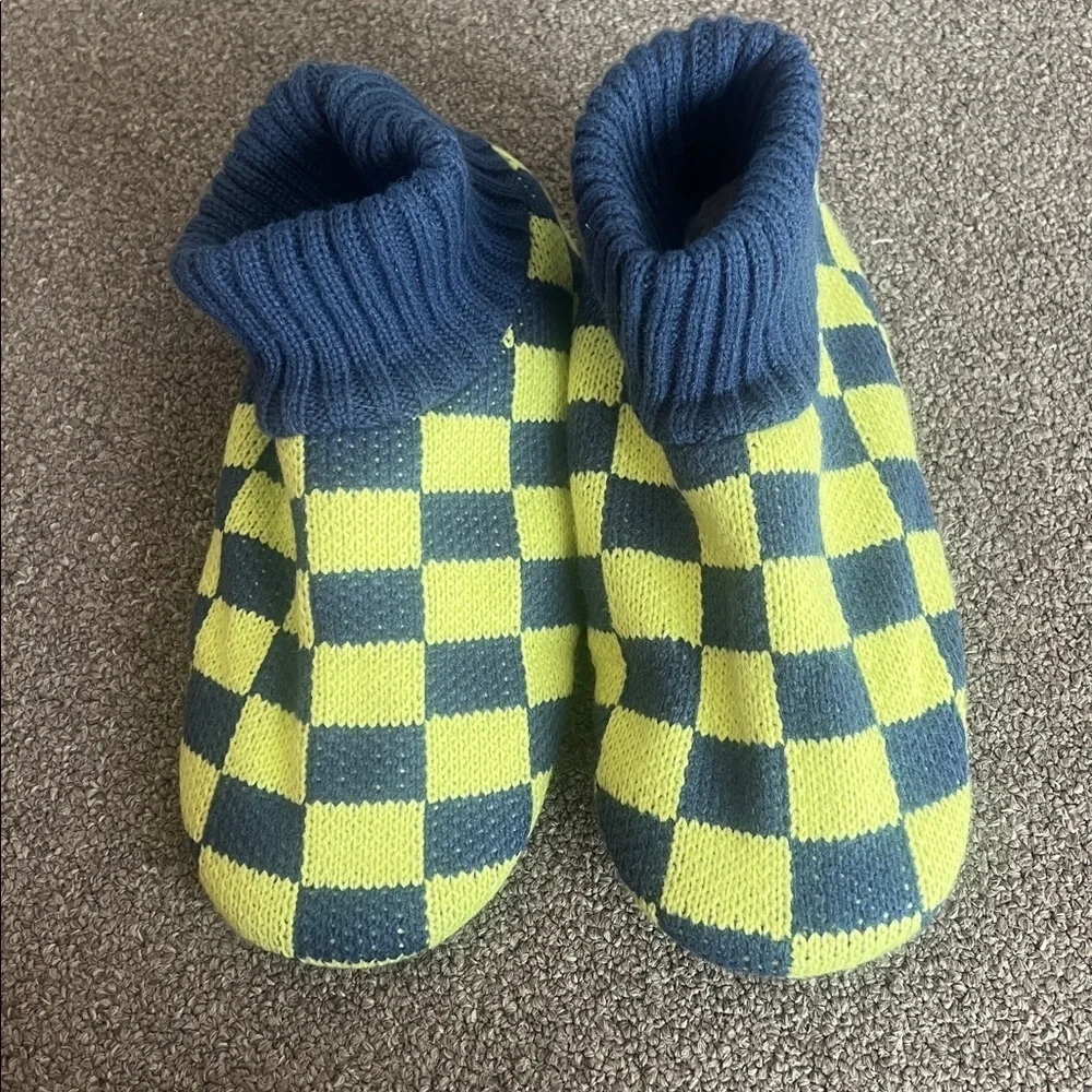 Free People vibrant checkered